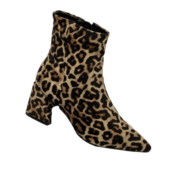 Steve Madden Women's Faris Pointed Toe Block Heel Booties Size 6 - Picture 1 of 6